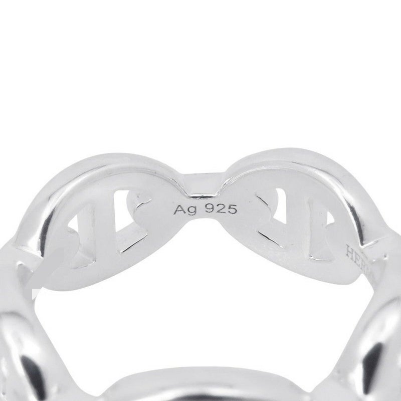 エルメス リング シェーヌダンクル アンシェネPM Enchainee SV925シルバー リングサイズ49 HERMES ジュエリー