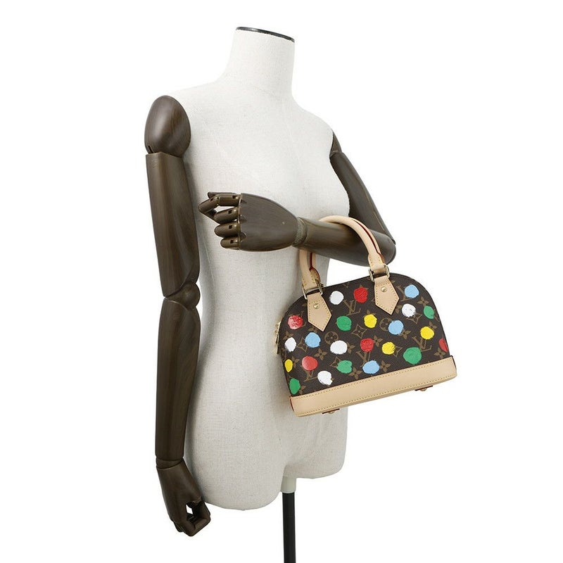 ルイヴィトン ハンドバッグ モノグラム/ペインティッド ドット LV × YK アルマBB M46431 2wayショルダーバッグ 草間彌生