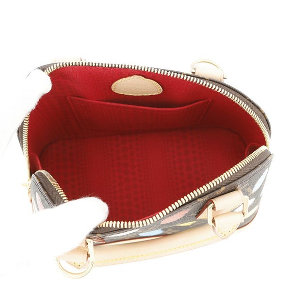 ルイヴィトン ハンドバッグ モノグラム/ペインティッド ドット LV × YK アルマBB M46431 2wayショルダーバッグ 草間彌生