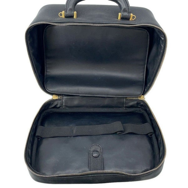 シャネル ハンドバッグ ココマーク バニティバッグ キャビアスキン A07061 CHANEL 2way 黒 ヴァニティ