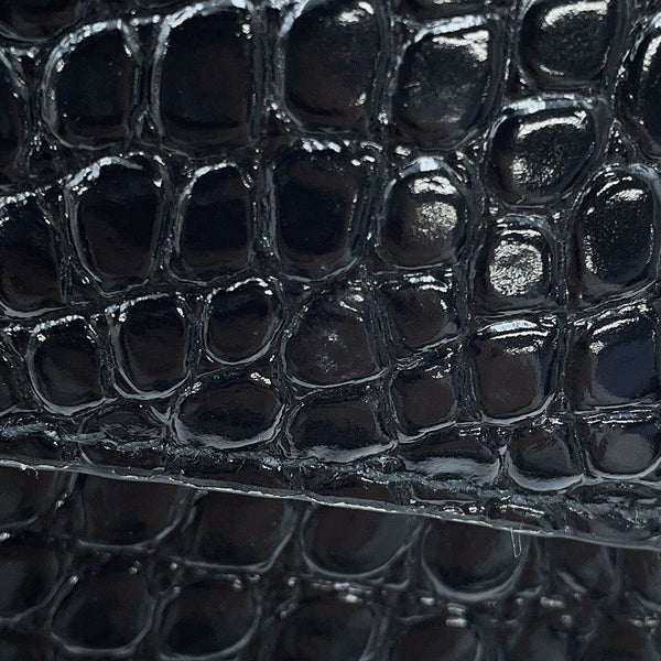 バレンシアガ ハンドバッグ アワーグラス ミディアム クロコダイル型押しレザー 619668 BALENCIAGA 2way 黒