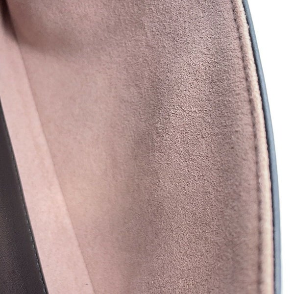 ルイヴィトン チェーンショルダーバッグ モノグラム ラムレザー ポシェット・クッサン M82116 ヴィトン ブラック 黒