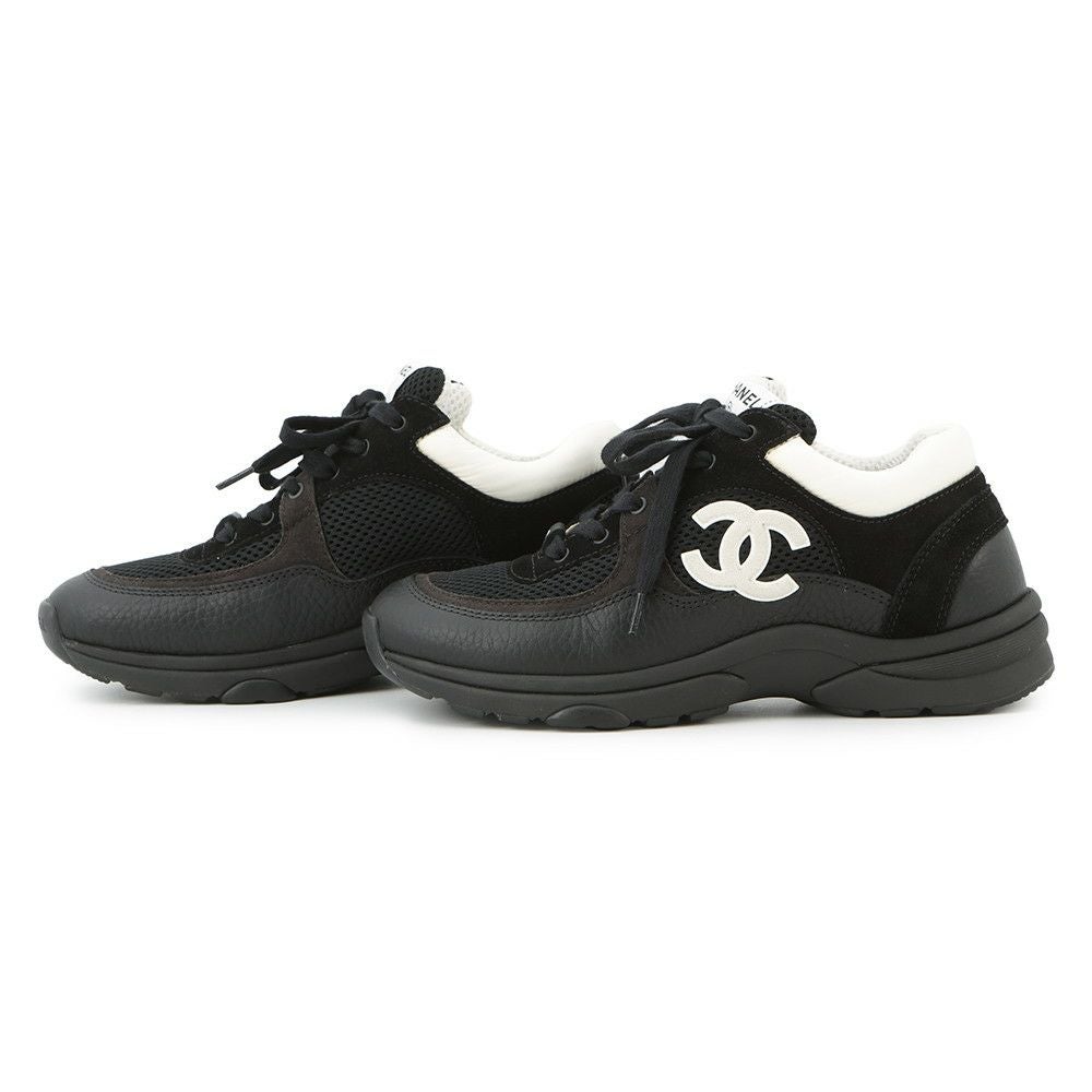シャネル スニーカー ココマーク レディースサイズ37 G38299 CHANEL 靴