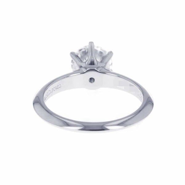 ティファニー リング ソリティア ダイヤモンド 1.25ct Pt950プラチナ リングサイズ約11号 鑑定書付き 指輪 ジュエリー