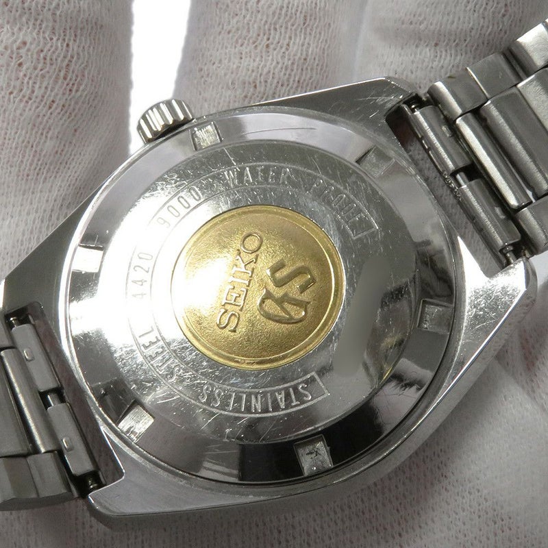 セイコー グランドセイコー 44GS ダイアショック 4420-9000 SEIKO 腕時計 シルバー文字盤