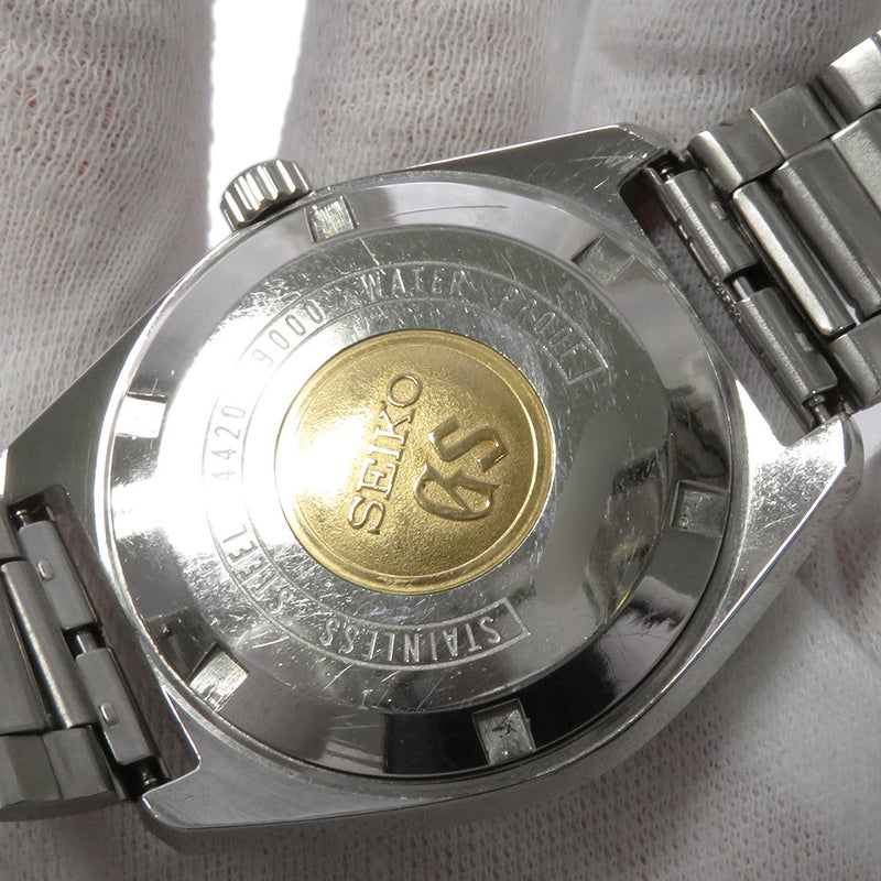 セイコー グランドセイコー 44GS ダイアショック 4420-9000 SEIKO 腕時計 シルバー文字盤