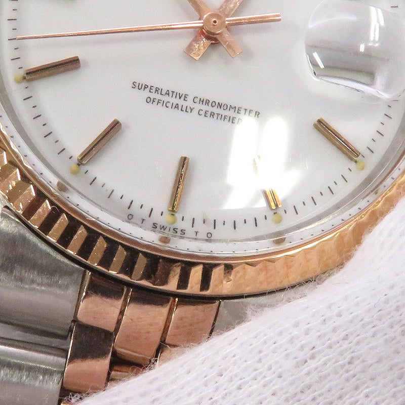 ロレックス デイトジャスト 47番 1601/5 ROLEX 腕時計 白文字盤