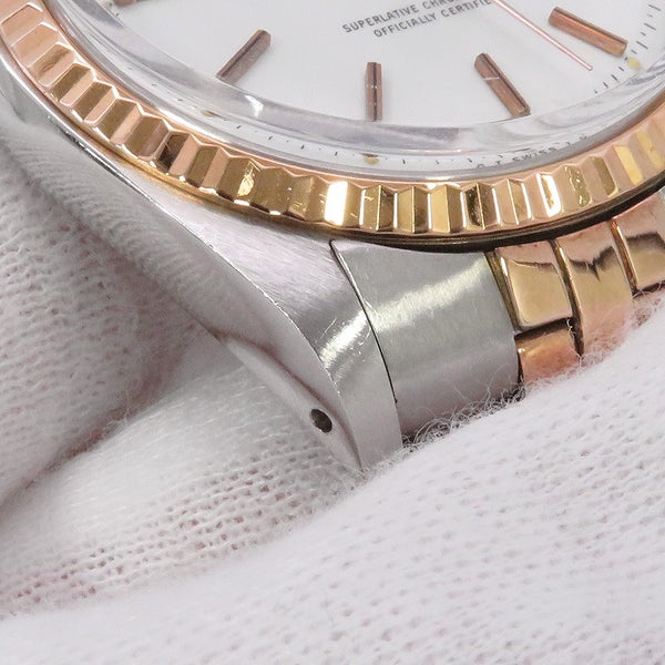 ロレックス デイトジャスト 47番 1601/5 ROLEX 腕時計 白文字盤