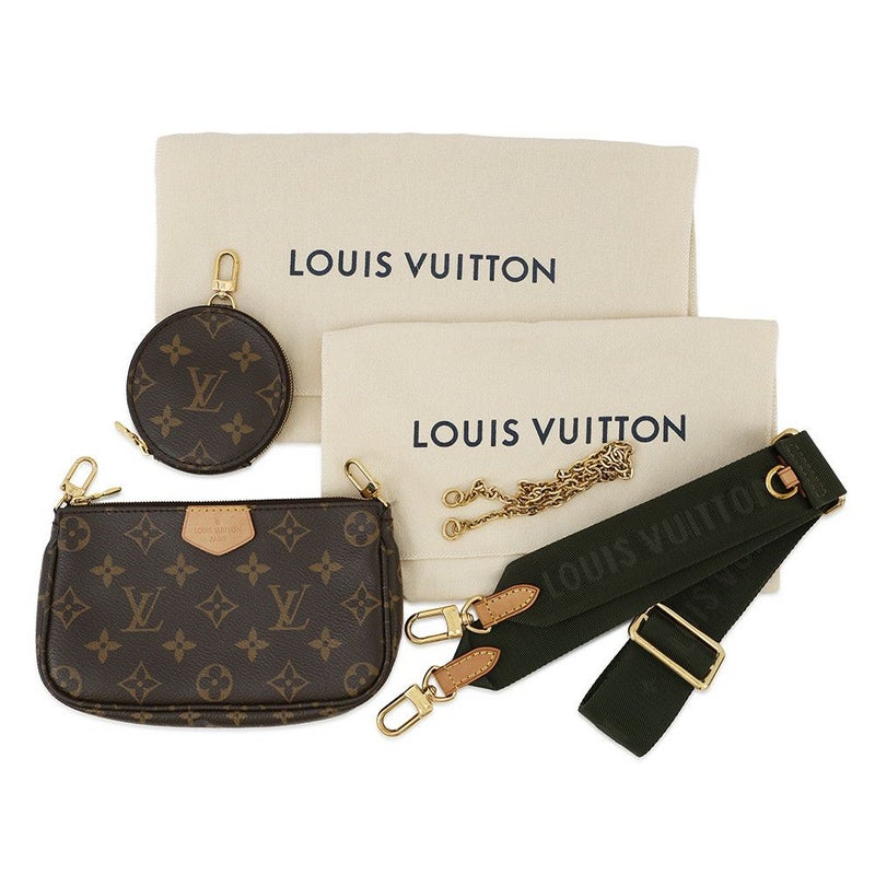 ルイヴィトン ショルダーバッグ モノグラム ミュルティ・ポシェット・アクセソワール M44813 LOUIS VUITTON アクセサリーポーチ