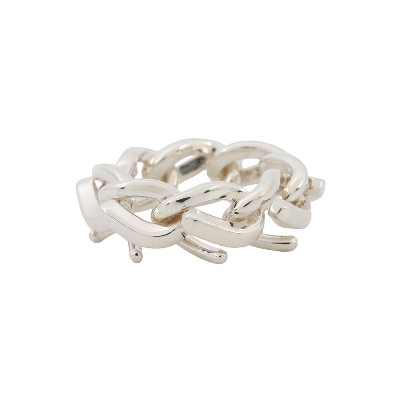 ティファニー リング フォージ リンクリング SV925シルバー リングサイズ約12号 Tiffany&Co. アクセサリー