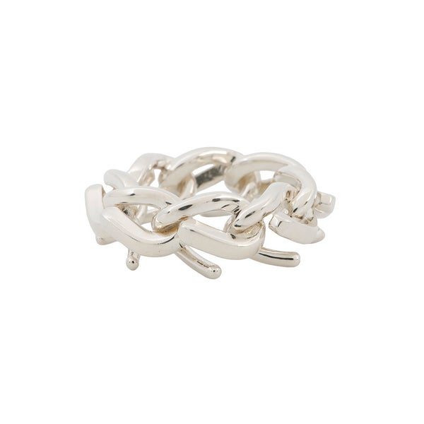 ティファニー リング フォージ リンクリング SV925シルバー リングサイズ約12号 Tiffany&Co. アクセサリー