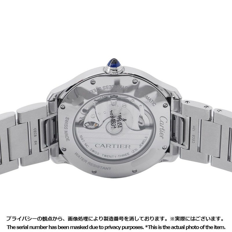 カルティエ ロンド マスト ドゥ カルティエ オンライン限定 WSRN0035 Cartier 腕時計 シルバー文字盤