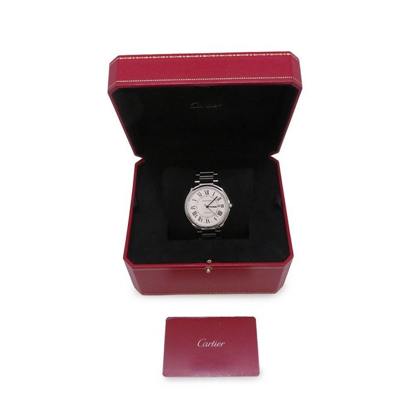 カルティエ ロンド マスト ドゥ カルティエ オンライン限定 WSRN0035 Cartier 腕時計 シルバー文字盤