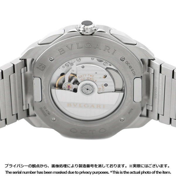 ブルガリ オクト ローマ ウォッチ 103829 BVLGARI 腕時計 ブルー文字盤