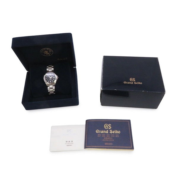 セイコー グランドセイコー 9F SBGX035 SEIKO 腕時計 黒文字盤 クォーツ