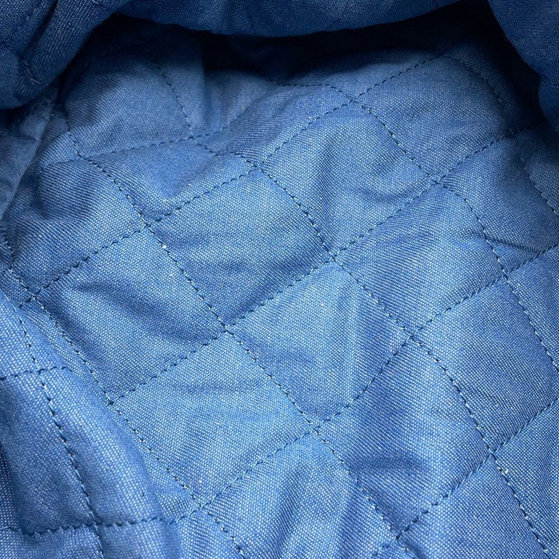 シャネル チェーンショルダーバッグ CHANEL 22 マトラッセ スモール デニム AS3261 ポーチ付き