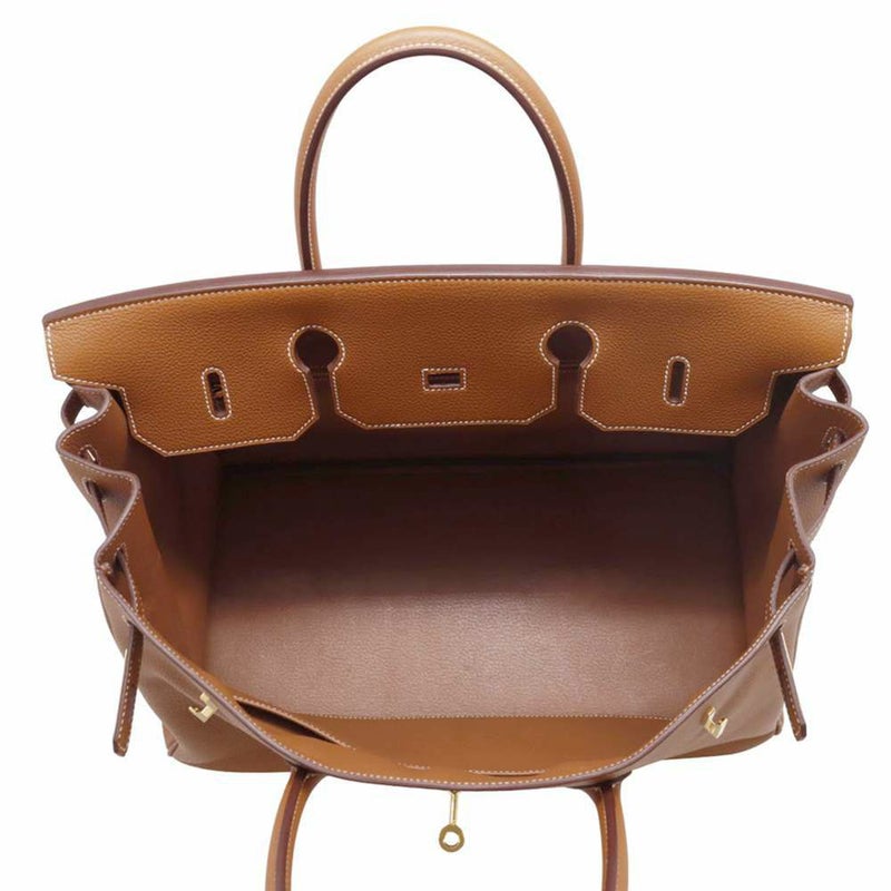 エルメス バーキン40 ゴールド/ゴールド金具 トゴ A刻印 HERMES Birkin ハンドバッグ SPO