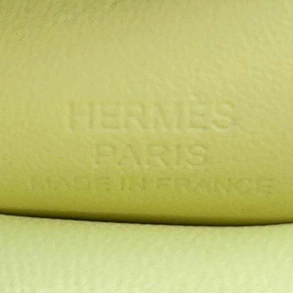 エルメス バッグチャーム ロデオPM ペガサス ジョーヌミルトン ラムスキン/スイフト W刻印