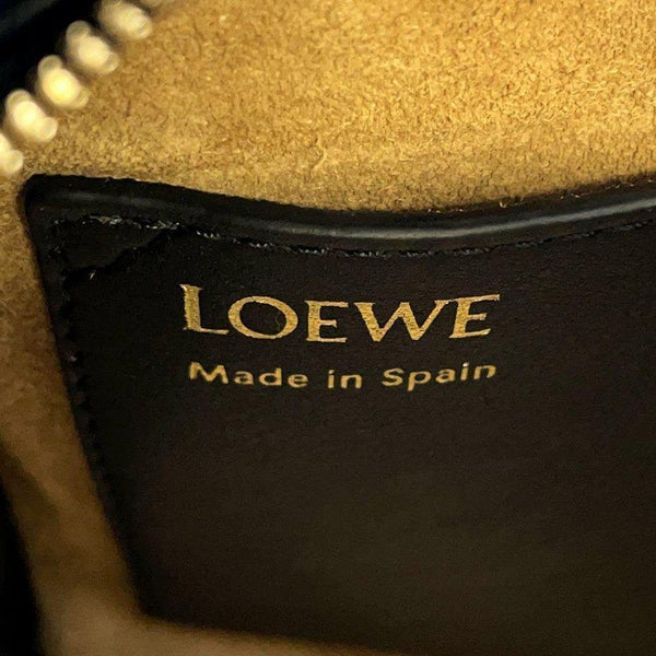 ロエベ ハンドバッグ アマソナ16 スクエア レザー A039N21X01 LOEWE 2wayショルダー 黒