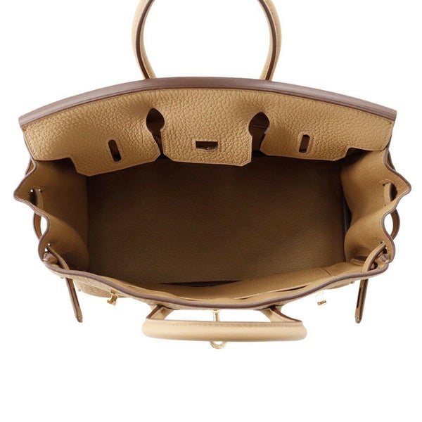 エルメス バーキン25 ビスキュイ/ゴールド金具 トゴ W刻印 HERMES Birkin ハンドバッグ