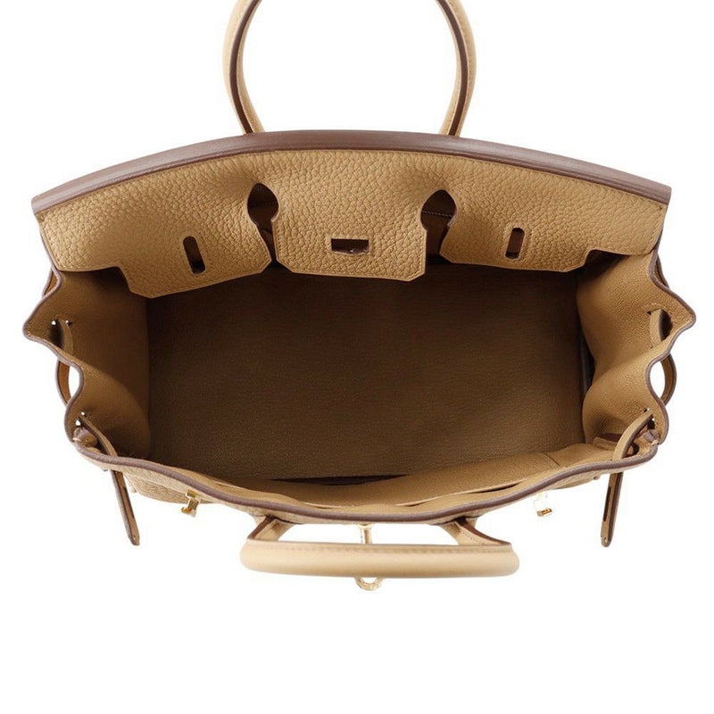 エルメス バーキン25 ビスキュイ/ゴールド金具 トゴ W刻印 HERMES Birkin ハンドバッグ