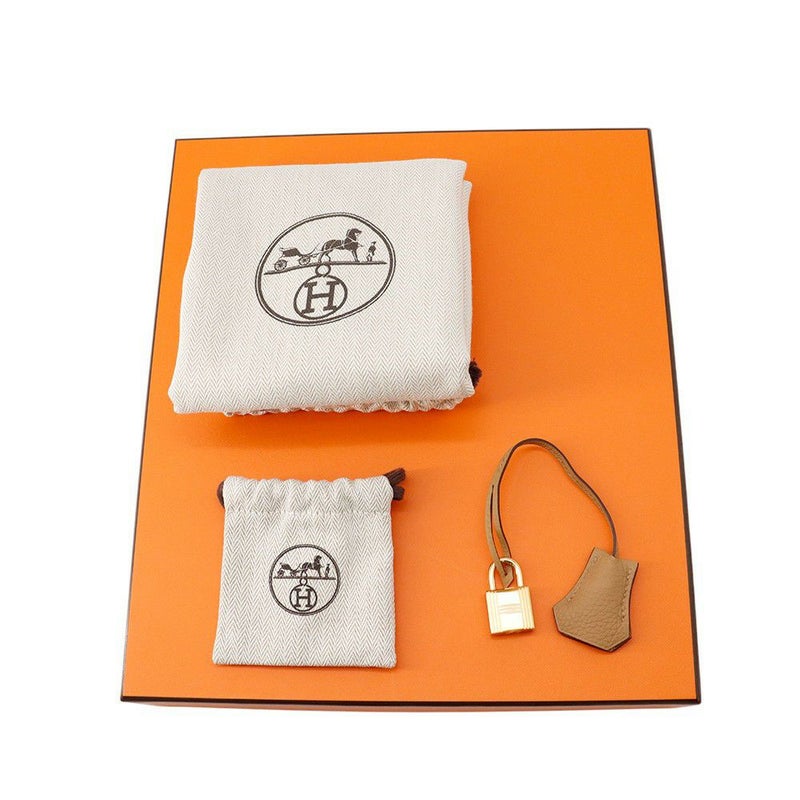 エルメス バーキン25 ビスキュイ/ゴールド金具 トゴ W刻印 HERMES Birkin ハンドバッグ