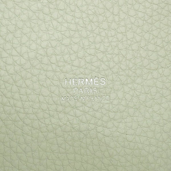 エルメス ハンドバッグ ピコタンロックPM グリネヴェ/シルバー金具 トリヨンクレマンス B刻印