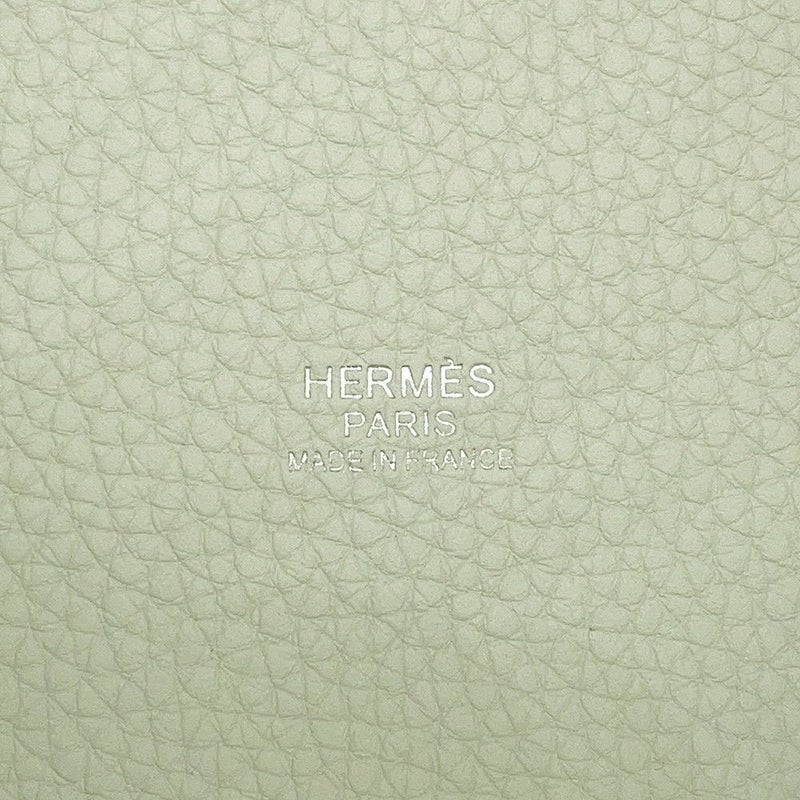 エルメス ハンドバッグ ピコタンロックPM グリネヴェ/シルバー金具 トリヨンクレマンス B刻印