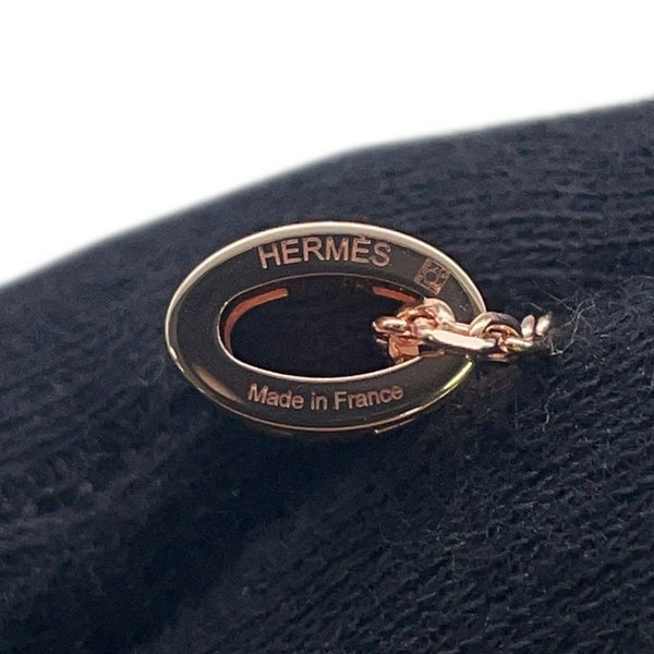 エルメス ネックレス ミニ・ポップアッシュ ローズドラジェ/ピンクゴールド金具 HERMES アクセサリー