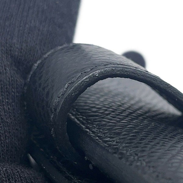 エルメス 二つ折り財布 ベアンコンパクト モノクローム ブラック/ブラック金具 エプソン U刻印 黒