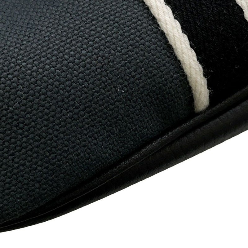 エルメス トートバッグ ピュール サングル  ヴェールルソー/ブラック トワルミリタリー/トリヨンクレマンス U刻印 黒