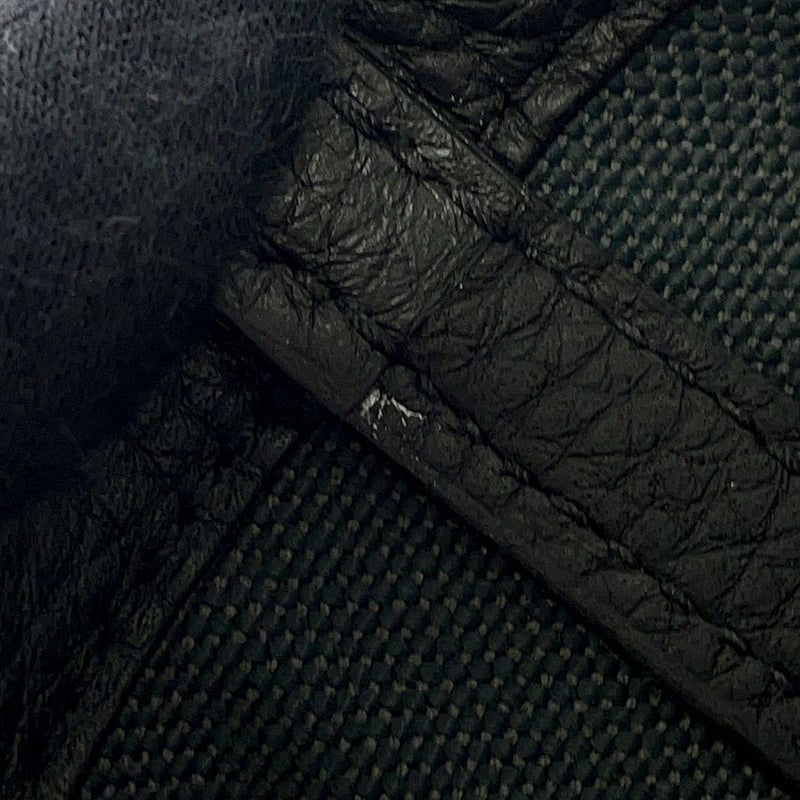 エルメス トートバッグ ピュール サングル  ヴェールルソー/ブラック トワルミリタリー/トリヨンクレマンス U刻印 黒