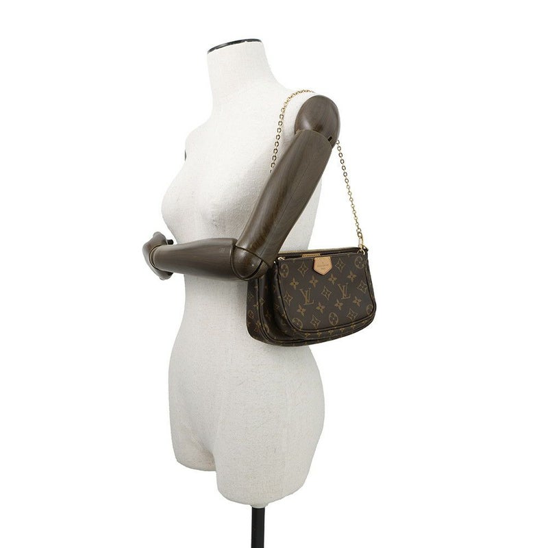 ルイヴィトン ショルダーバッグ モノグラム ミュルティ・ポシェット・アクセソワール M44840 LOUIS VUITTON アクセサリーポーチ