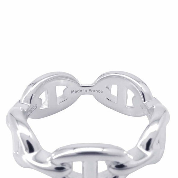 エルメス リング シェーヌダンクル アンシェネPM SV925シルバー リングサイズ55 HERMES ジュエリー