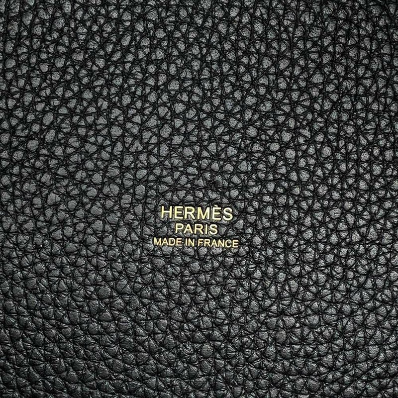 エルメス ハンドバッグ ピコタンロックPM ブラック/ゴールド金具 トリヨンクレマンス W刻印 黒
