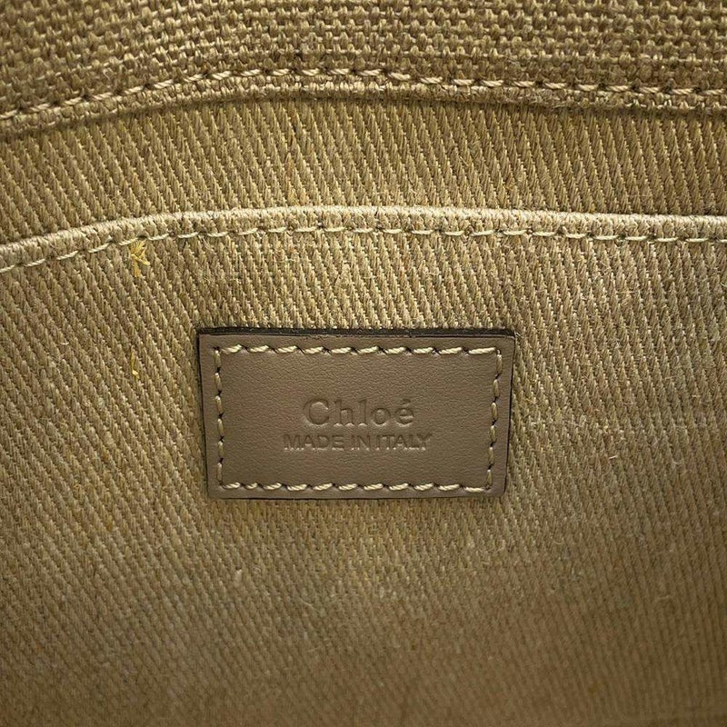 クロエ ハンドバッグ ウッディ トート スモール キャンバス CHC22AS397 Chloe バッグ 2wayショルダーバッグ