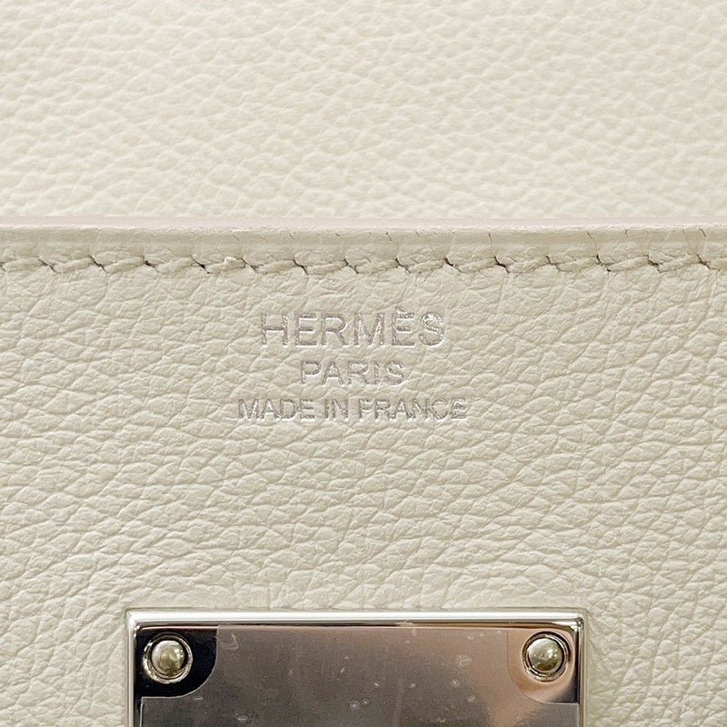 エルメス ケリーメッセンジャーPM ベトン/シルバー金具 エバーカラー B刻印 HERMES バッグ メンズ