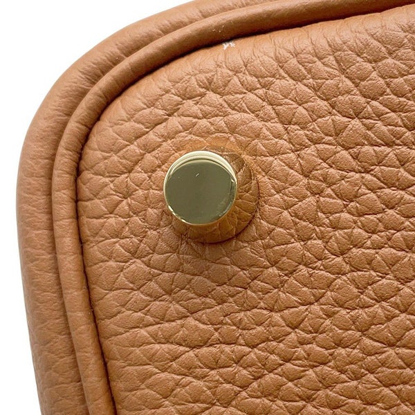 エルメス ハンドバッグ ピコタンロックPM ゴールド/ゴールド金具 トリヨンモーリス B刻印