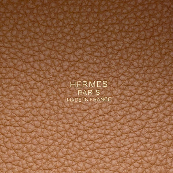 エルメス ハンドバッグ ピコタンロックPM ゴールド/ゴールド金具 トリヨンモーリス B刻印