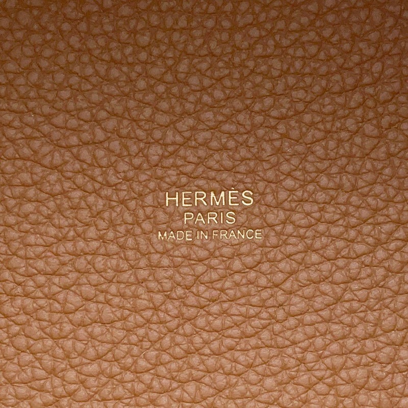 エルメス ハンドバッグ ピコタンロックPM ゴールド/ゴールド金具 トリヨンモーリス B刻印