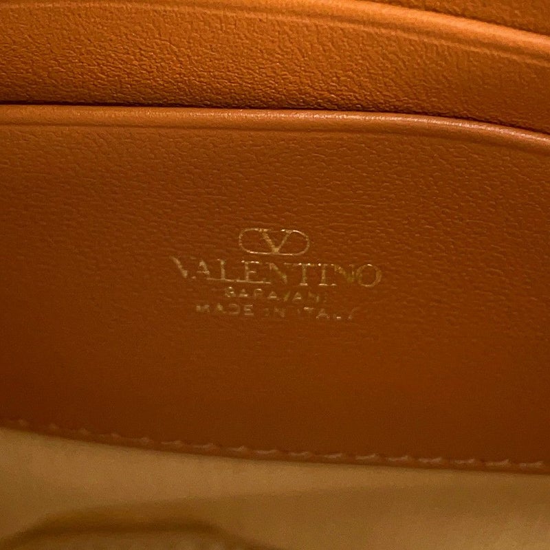 ヴァレンティノ・ガラヴァーニ ハンドバッグ ロックスタッズ バケットバッグ ラフィア レザー 4W2P0W31MZI 2way