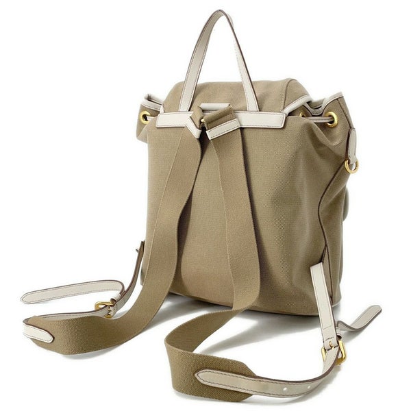 プラダ リュック ロゴ ジャカード バックパック キャンバス 1BZ006 PRADA バッグ リュックサック