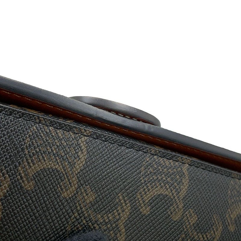 セリーヌ ハンドバッグ トリオンフ タブゥ SLG クラッチ PVC レザー 10I592 CELINE 2way ブラウン