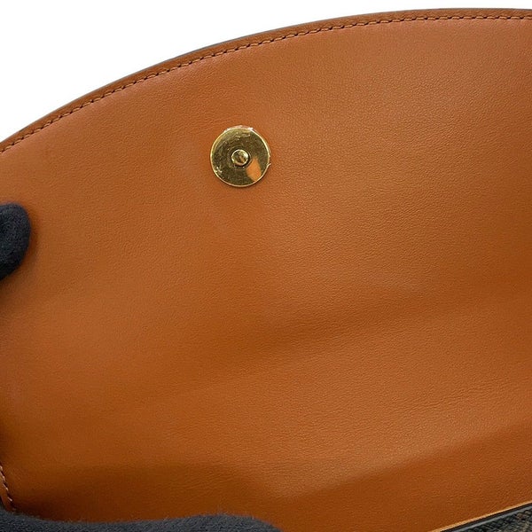 セリーヌ ハンドバッグ トリオンフ タブゥ SLG クラッチ PVC レザー 10I592 CELINE 2way ブラウン