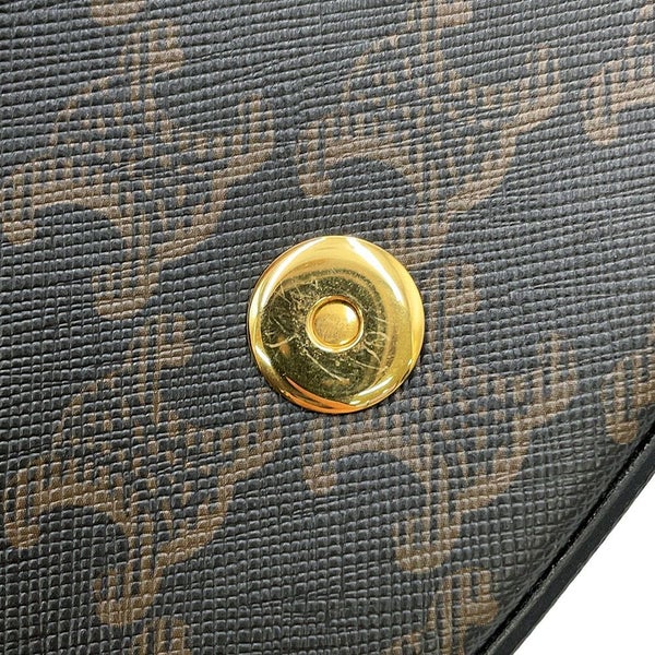 セリーヌ ハンドバッグ トリオンフ タブゥ SLG クラッチ PVC レザー 10I592 CELINE 2way ブラウン