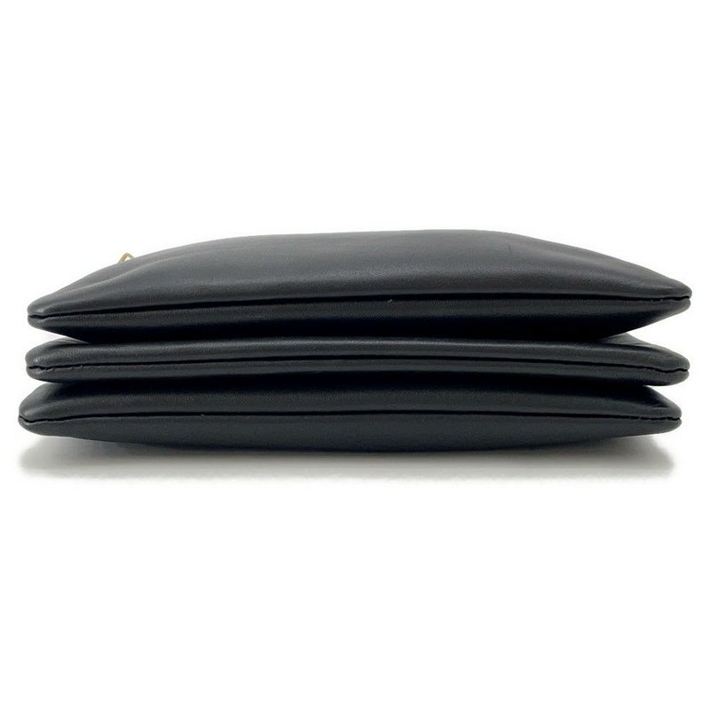 セリーヌ ショルダーバッグ トリオ ラージ ラムスキン 171453 CELINE 黒