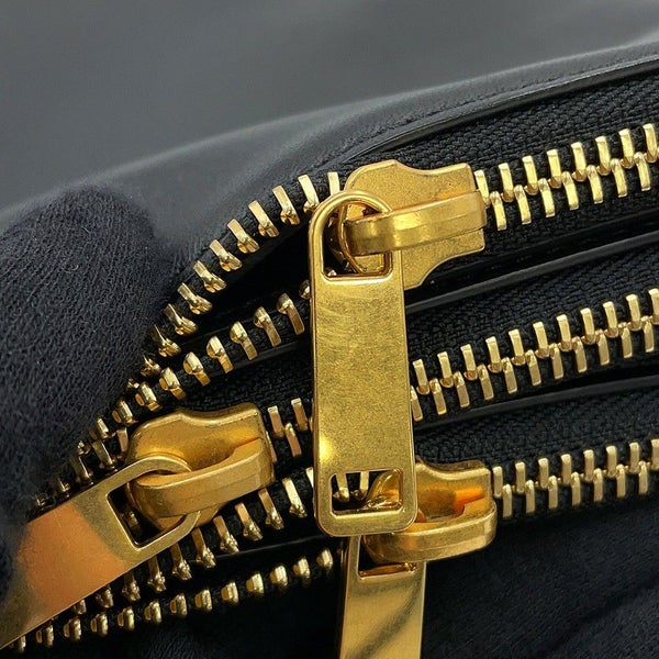 セリーヌ ショルダーバッグ トリオ ラージ ラムスキン 171453 CELINE 黒