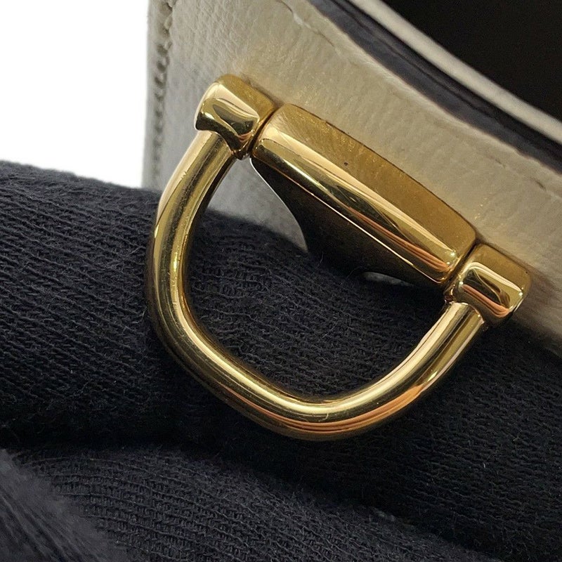 グッチ ショルダーバッグ ホースビット GGスプリーム PVC レザー 658574 GUCCI バッグ 白