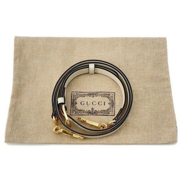 グッチ ショルダーバッグ ホースビット GGスプリーム PVC レザー 658574 GUCCI バッグ 白