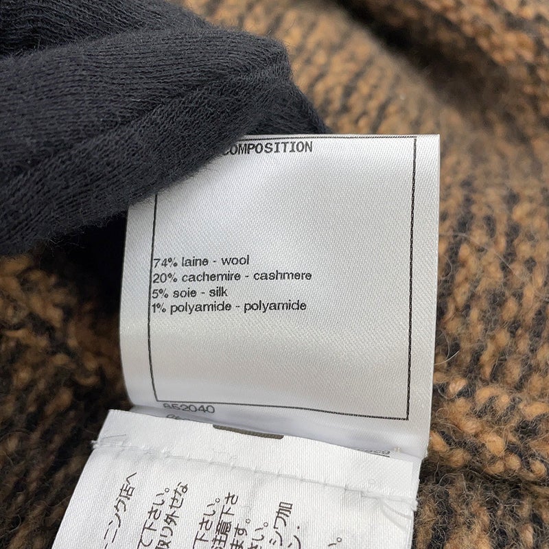 シャネル カーディガン ココマーク ウール カシミヤ ラインストーン レディースサイズ38 P72908 CHANEL トップス